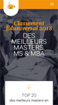 Mobile Screenshot of meilleurs-masters.com